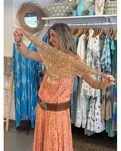 Pañuelo Dorado Boho