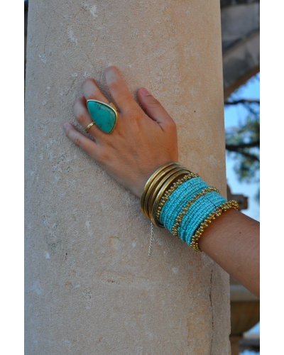 Pulsera Turquesa Maldivas