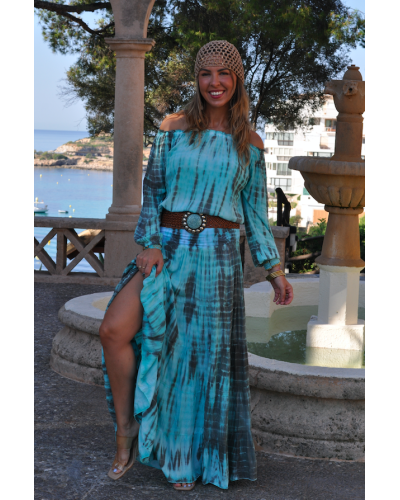 Falda Zahara  Gypsy Tie Dye