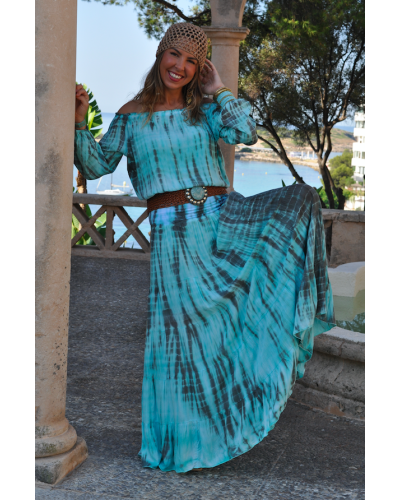 Falda Zahara  Gypsy Tie Dye