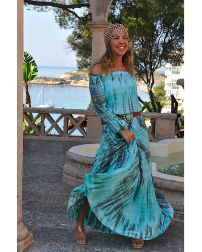 Falda Zahara  Gypsy Tie Dye