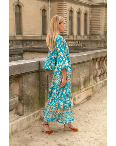 Vestido Nieves Turquesa