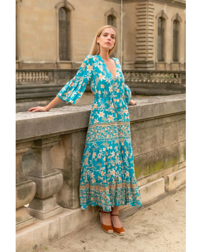Vestido Nieves Turquesa