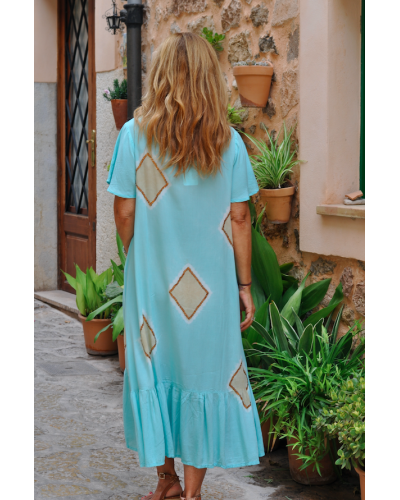 Vestido Karasi Aqua