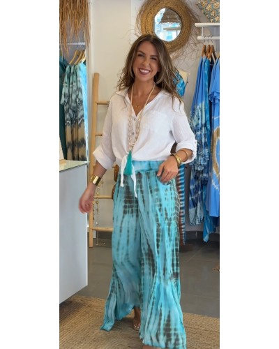 Camisa Leynt Lino Blanco