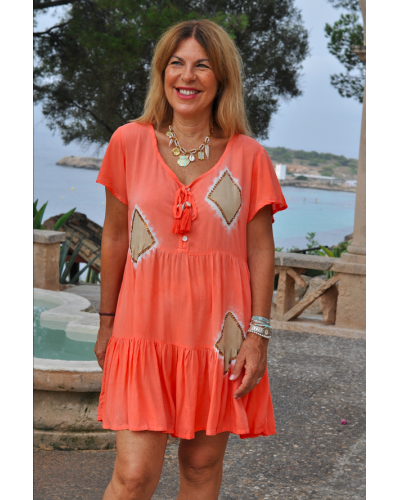 Vestido Mila Coral