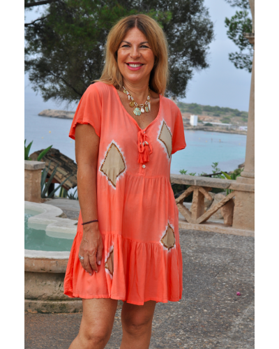 Vestido Mila Coral