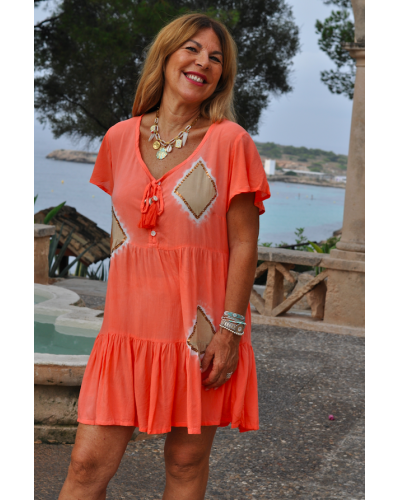 Vestido Mila Coral