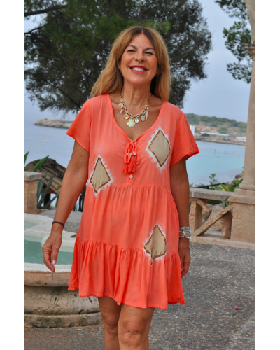 Vestido Mila Coral