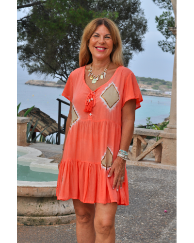 Vestido Mila Coral