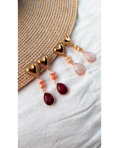 Pendientes corazón