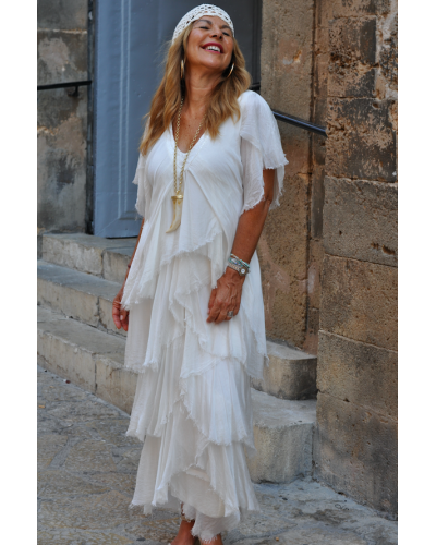 Vestido Marbella Blanco