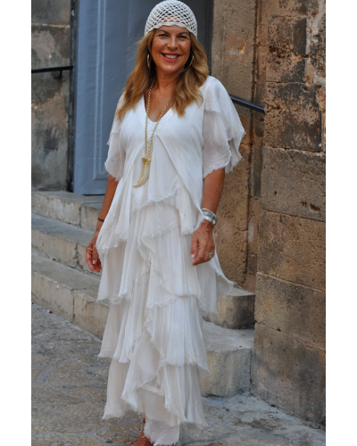 Vestido Marbella Blanco