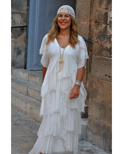 Vestido Marbella Blanco