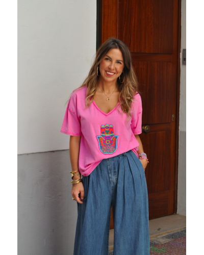 Camiseta Mano Boho