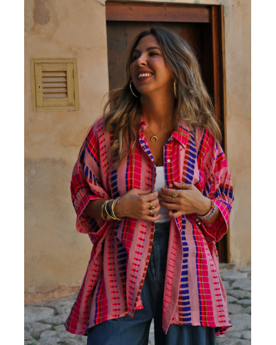 Camisa Siena Boho Pink