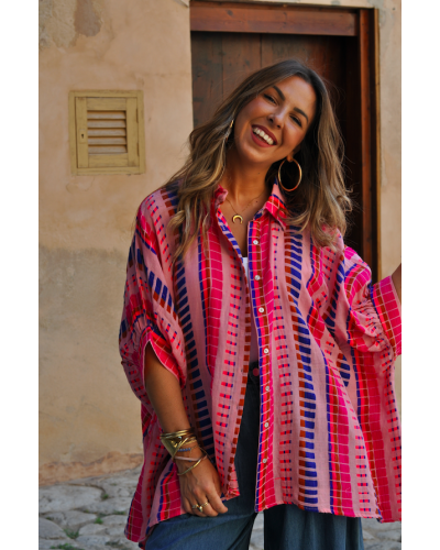 Camisa Siena Boho Pink