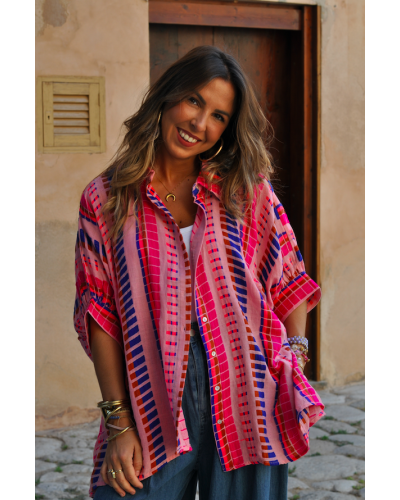 Camisa Siena Boho Pink