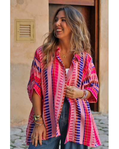 Camisa Siena Boho Pink