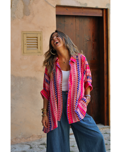 Camisa Siena Boho Pink