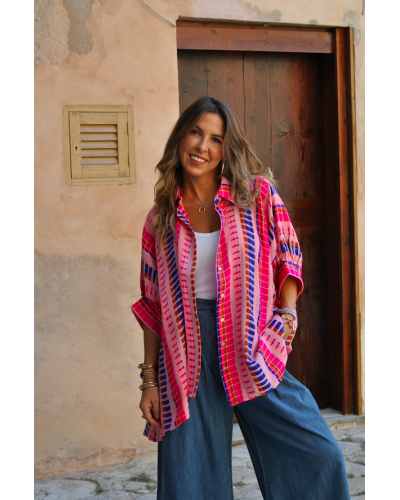 Camisa Siena Boho Pink