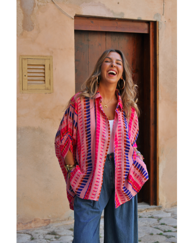 Camisa Siena Boho Pink