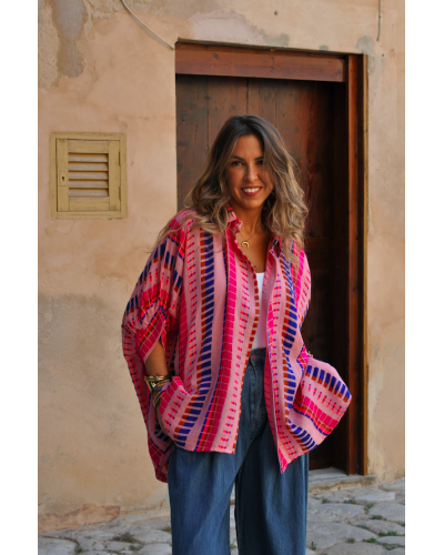 Camisa Siena Boho Pink