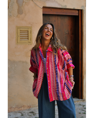 Camisa Siena Boho Pink