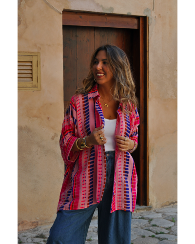 Camisa Siena Boho Pink