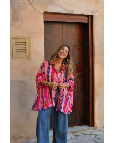 Camisa Siena Boho Pink