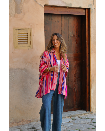 Camisa Siena Boho Pink