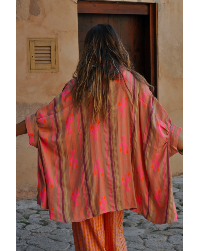 Camisa Juce Boho Camel