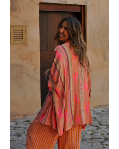 Camisa Juce Boho Camel