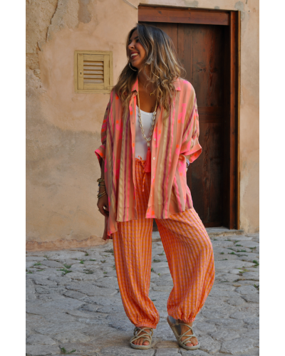 Camisa Juce Boho Camel