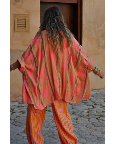 Camisa Juce Boho Camel