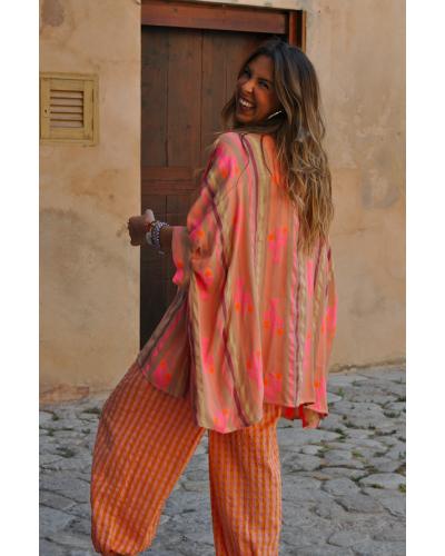 Camisa Juce Boho Camel
