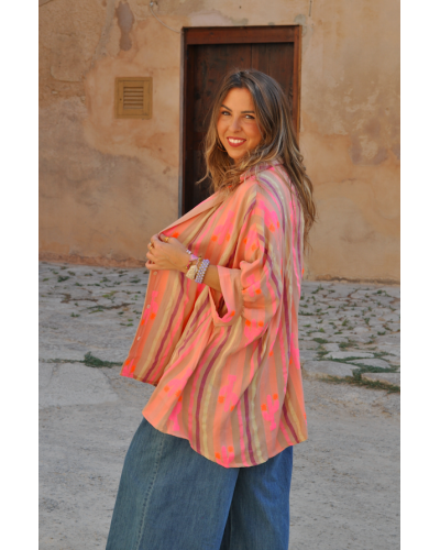Camisa Juce Boho Camel