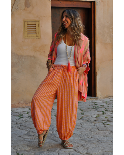 Pantalón Bombacho Cuadros