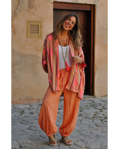 Pantalón Bombacho Cuadros