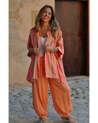 Pantalón Bombacho Cuadros