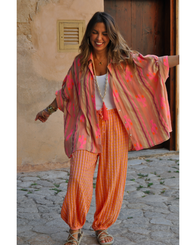 Pantalón Bombacho Cuadros