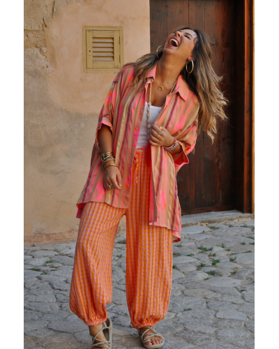 Pantalón Bombacho Cuadros