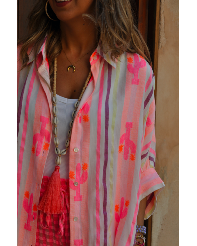 Camisa Juce Boho Off White