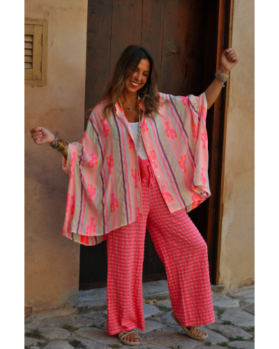 Camisa Juce Boho Off White
