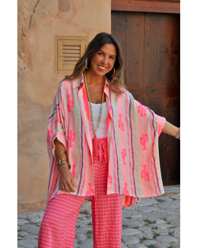 Camisa Juce Boho Off White