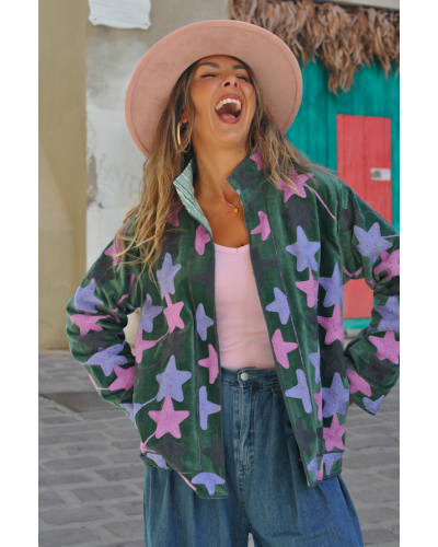Chaqueta Sanvi Stars Boho