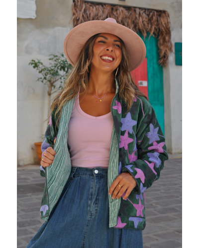 Chaqueta Sanvi Stars Boho