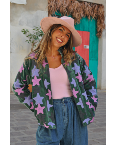 Chaqueta Sanvi Stars Boho