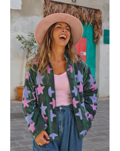 Chaqueta Sanvi Stars Boho