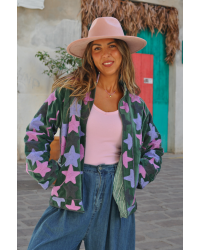 Chaqueta Sanvi Stars Boho